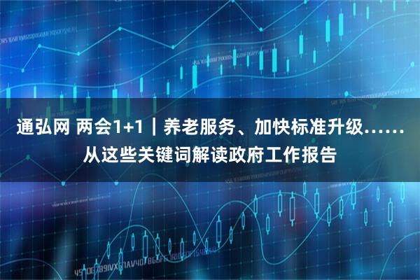 通弘网 两会1+1｜养老服务、加快标准升级……从这些关键词解读政府工作报告